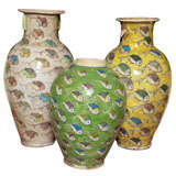 Hand painted Persian vases