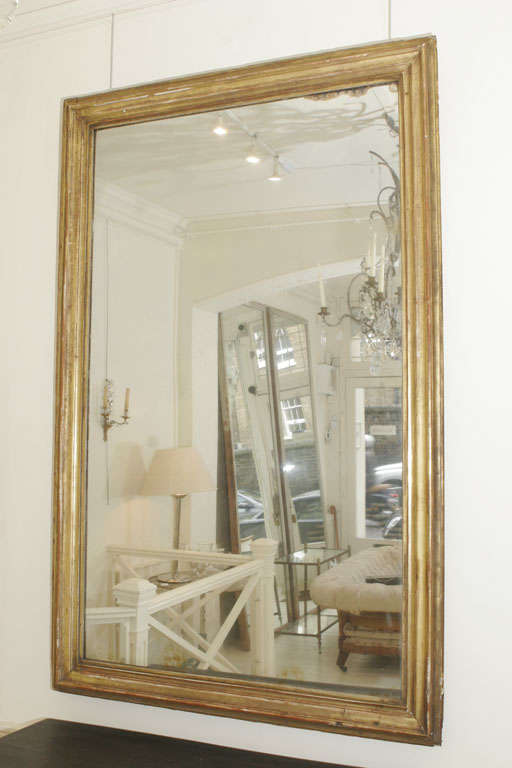 Large Gilt Framed Mirror