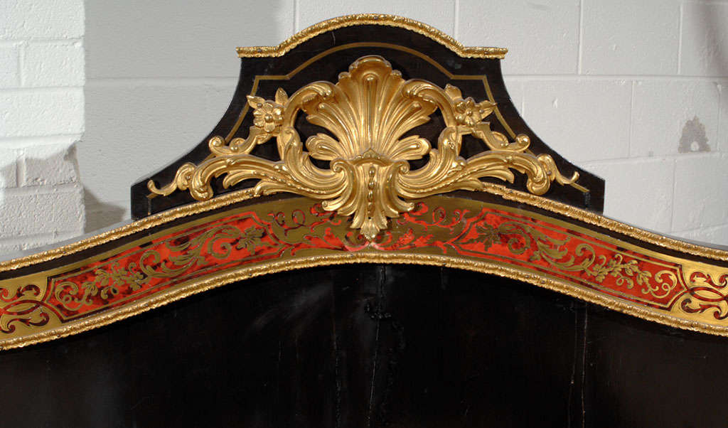 19th Century Napoleon III Boulle Bed For Sale