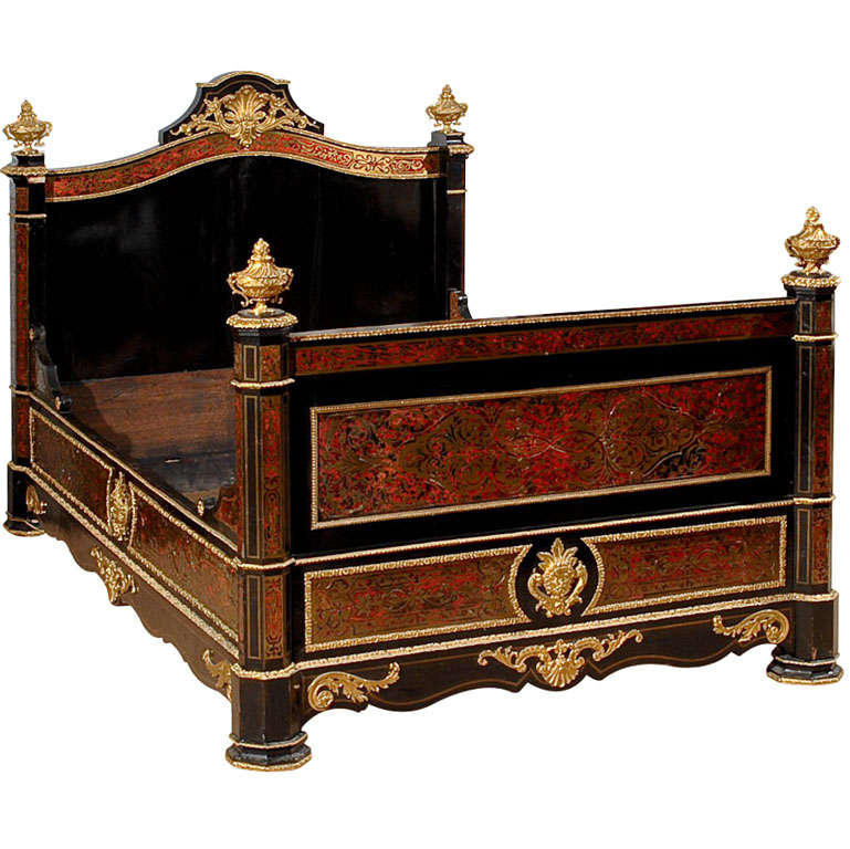 Napoleon III Boulle Bed For Sale
