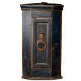 Swedish Small Corner Cupboard