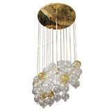 Retro Cascading Glass Bubble Light Fixture