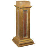 Painted and Parcel  Gilt Pedestal /Table