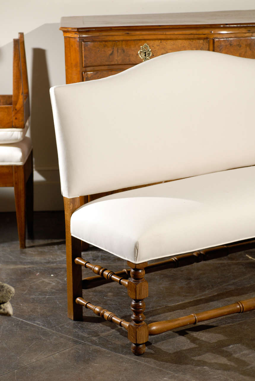 french bench with back