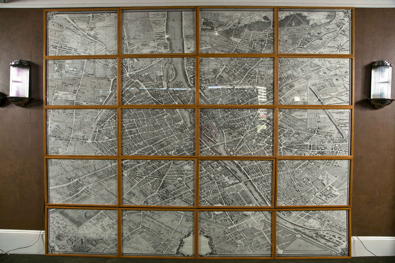 Turgot's 1739 "Plan de Paris"