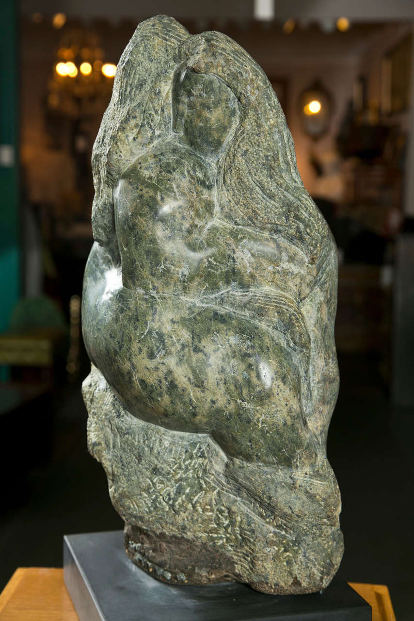 Folk Art Marble Sculpture by Jose De Creeft,