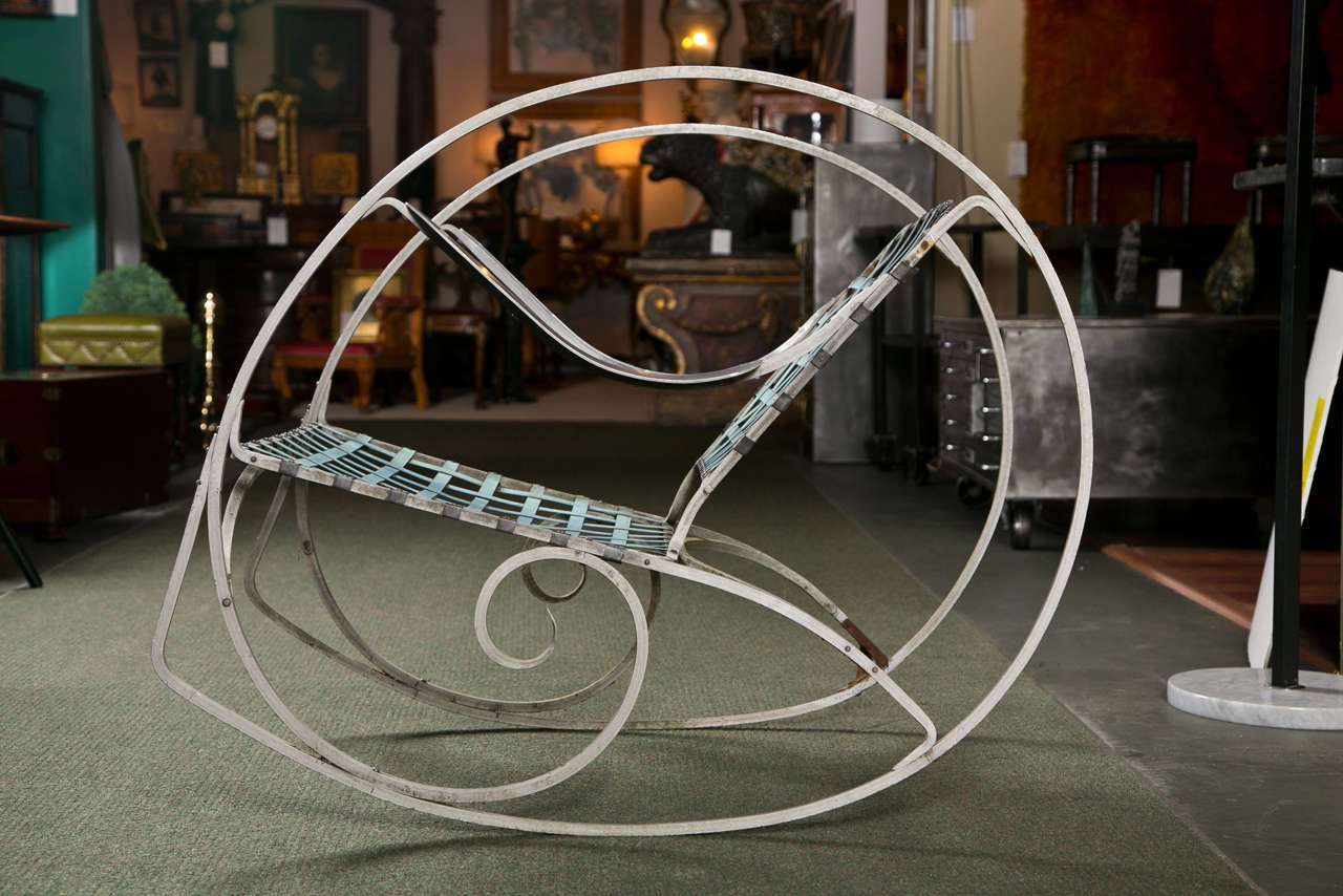 Pair of French Rocking Chairs For Sale at 1stDibs