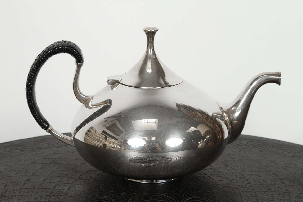 reed and barton silver tea set