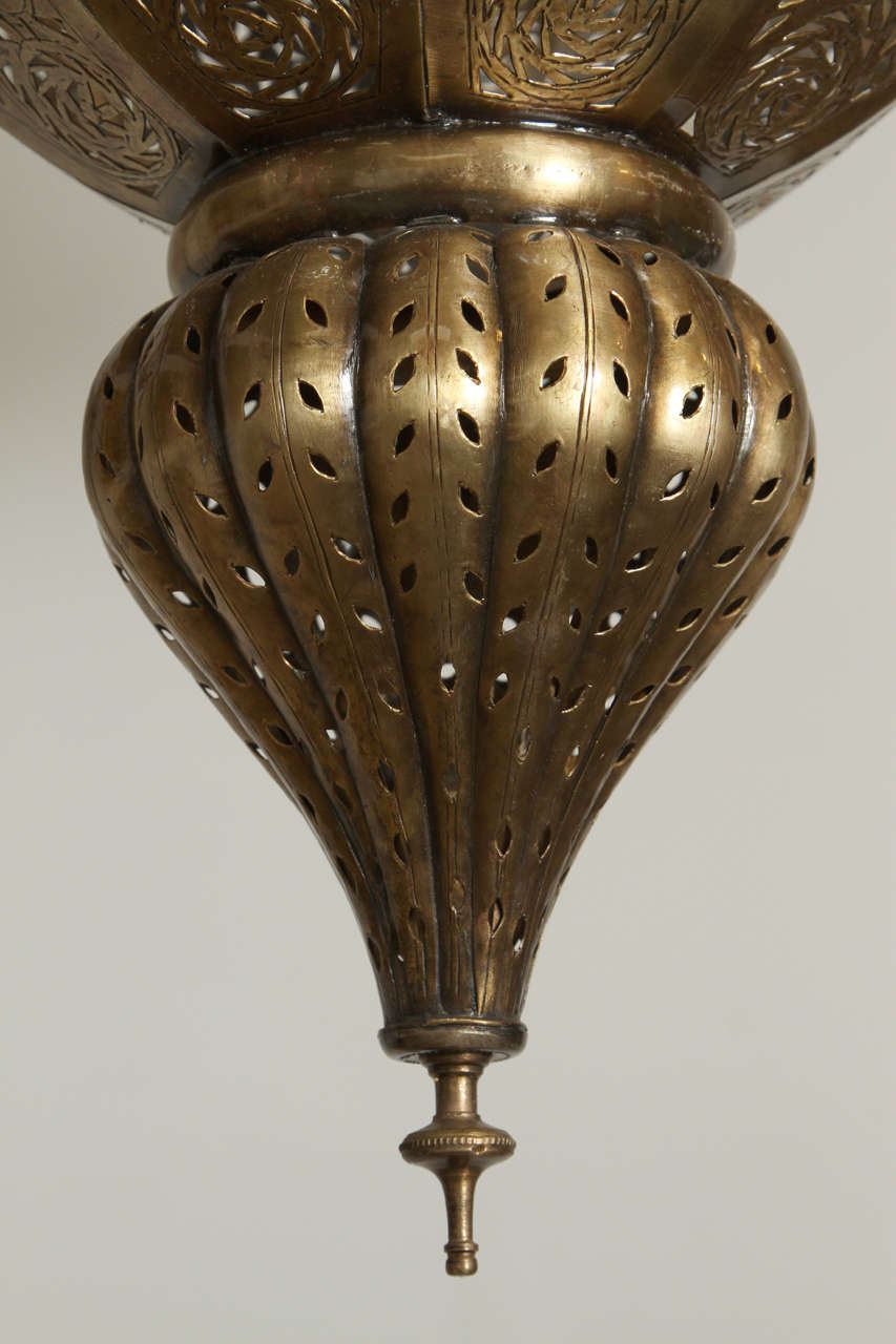 Pasha Moroccan Moorish Brass Chandelier 3