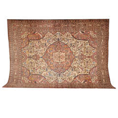 Persian Haji Jalili Tabriz Carpet Circa 1880 9