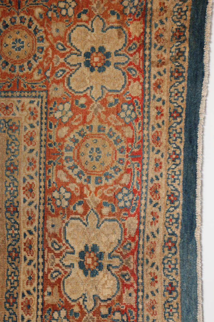 Antique 1880s Persian Sultanabad Rug, 11' x 14' For Sale 1