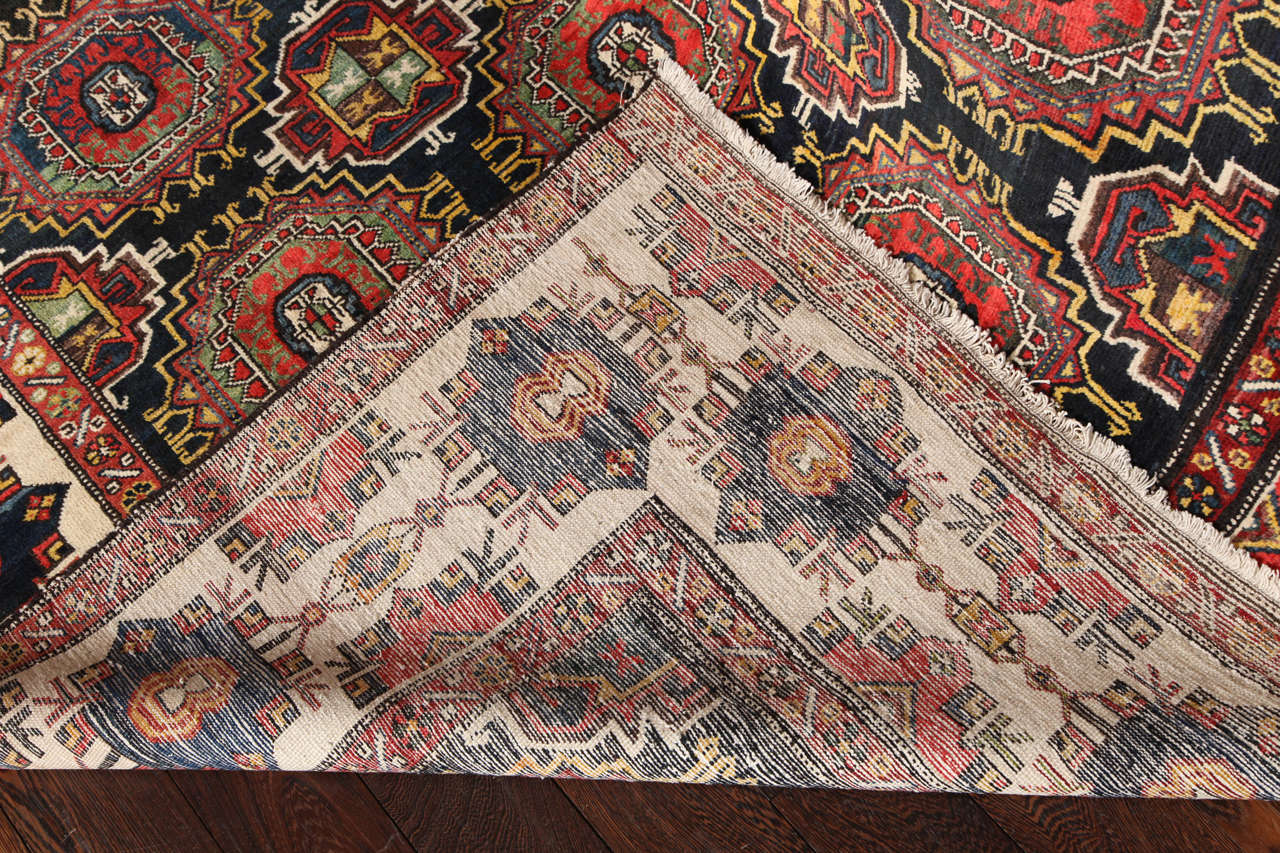 Antique 1890s Persian Amal Ziegler Bakhtiari Rug, Wool, 12' x 12' For Sale 4