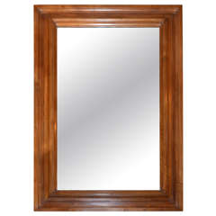 Large Natural Walnut Tree Mirror