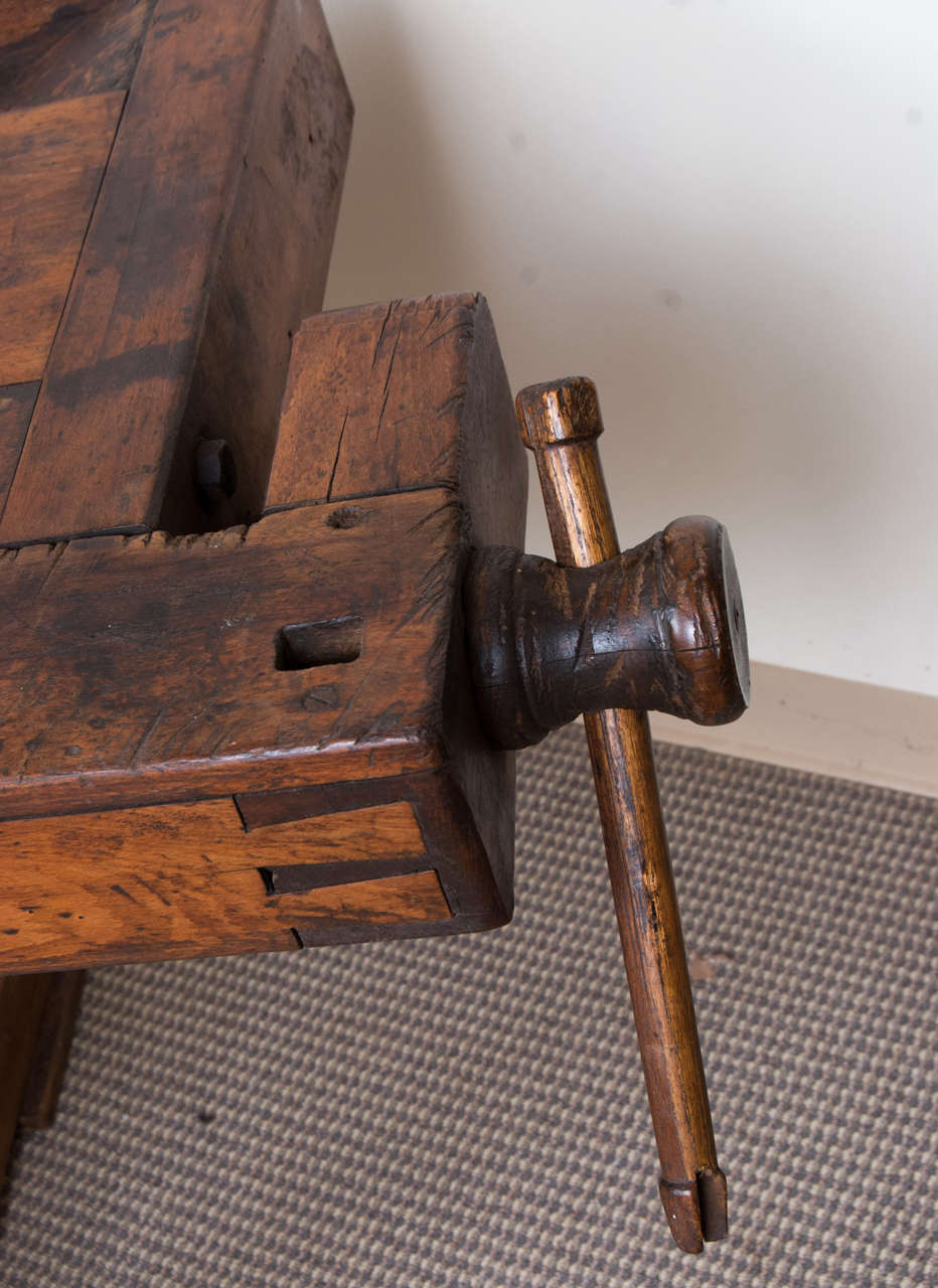 antique carpenters bench