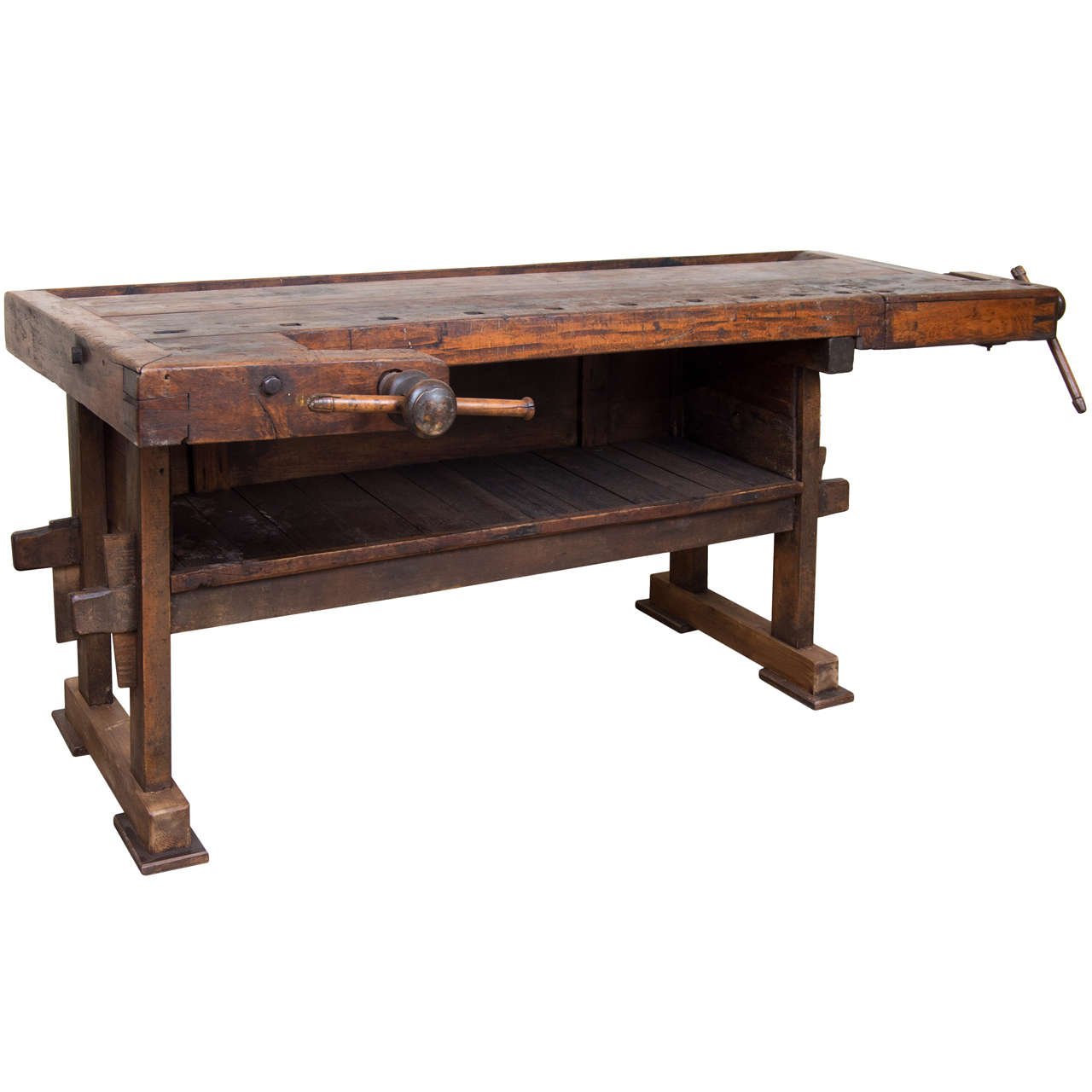 Oak Carpenter's Bench