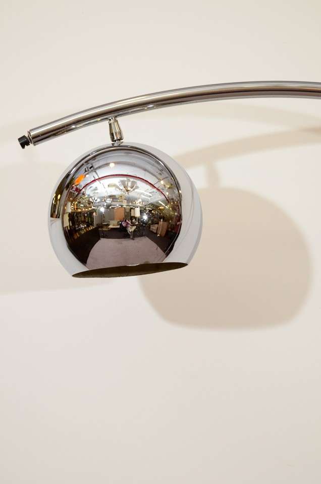 Mid-Century Modern Mid Century Arco Chrome Reading Lamp