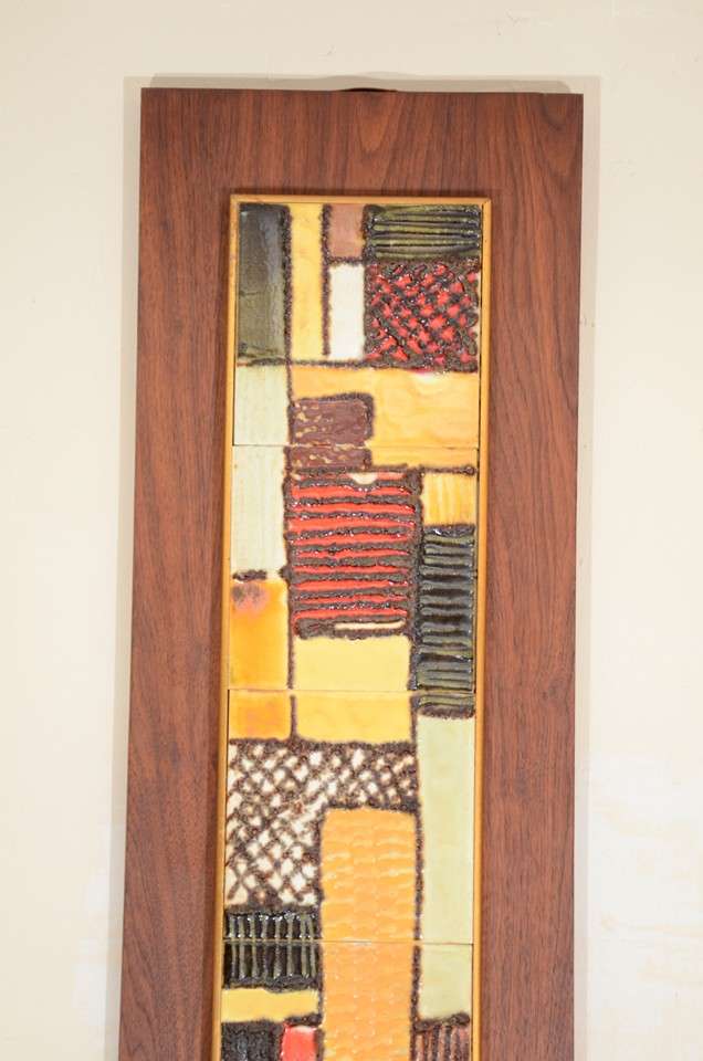 Pair of Mid Century Tiles by Harris Strong In Good Condition In Astoria, NY
