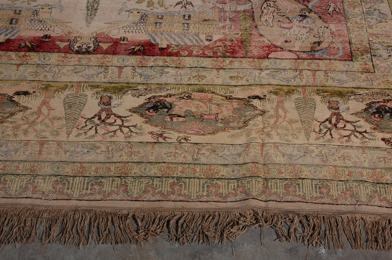 Antique Turkish Kysari In Good Condition For Sale In West Hollywood, CA