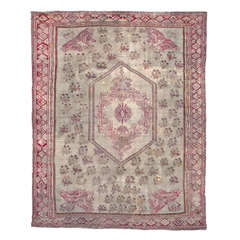 Antique Turkish Ghiordes Rug 2