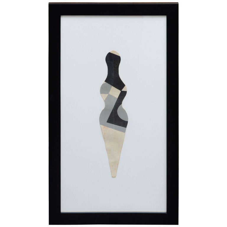 Jean Hans Arp, Doll Shaped Collage at 1stDibs