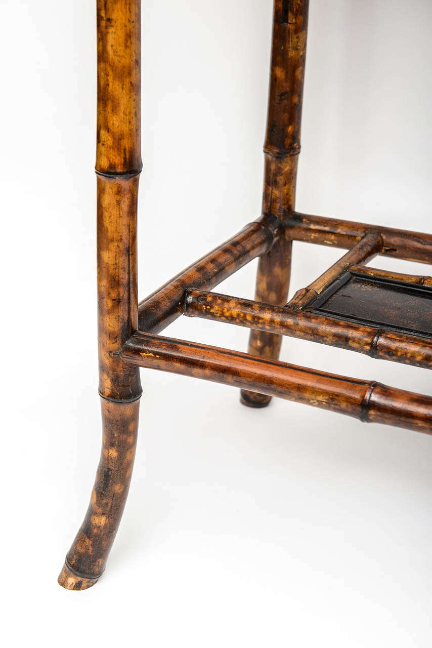19th Century 19th c. English Bamboo Rectangular Table