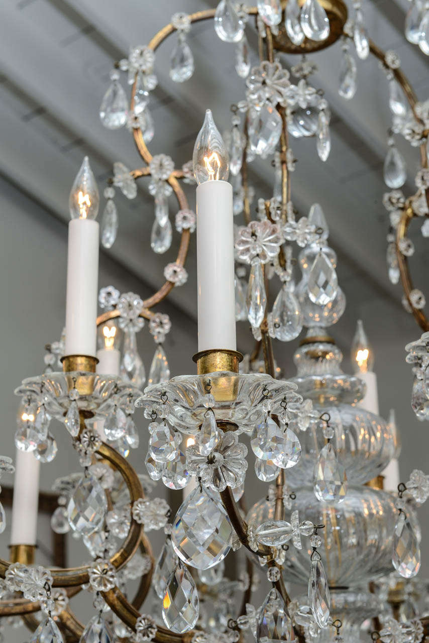 French Crystal Chandelier 4