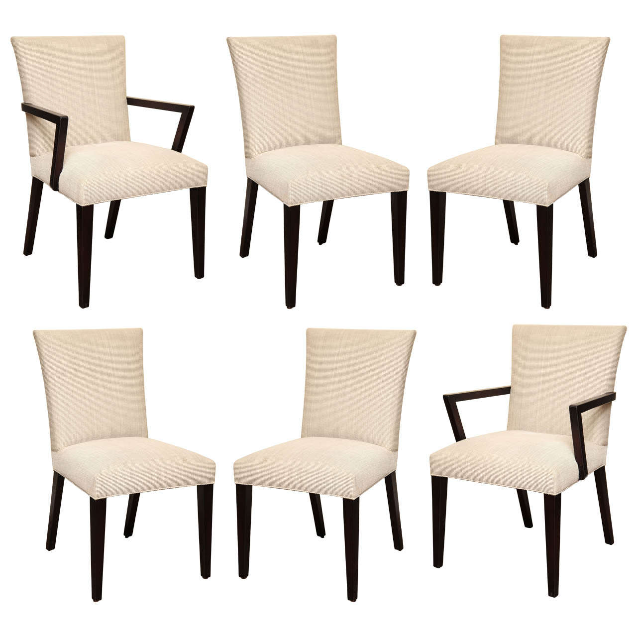 Set of Six Dining Chairs by Widdicomb, Circa 1950's For Sale