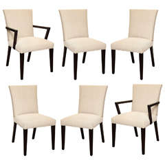 Set of Six Dining Chairs by Widdicomb, Circa 1950's