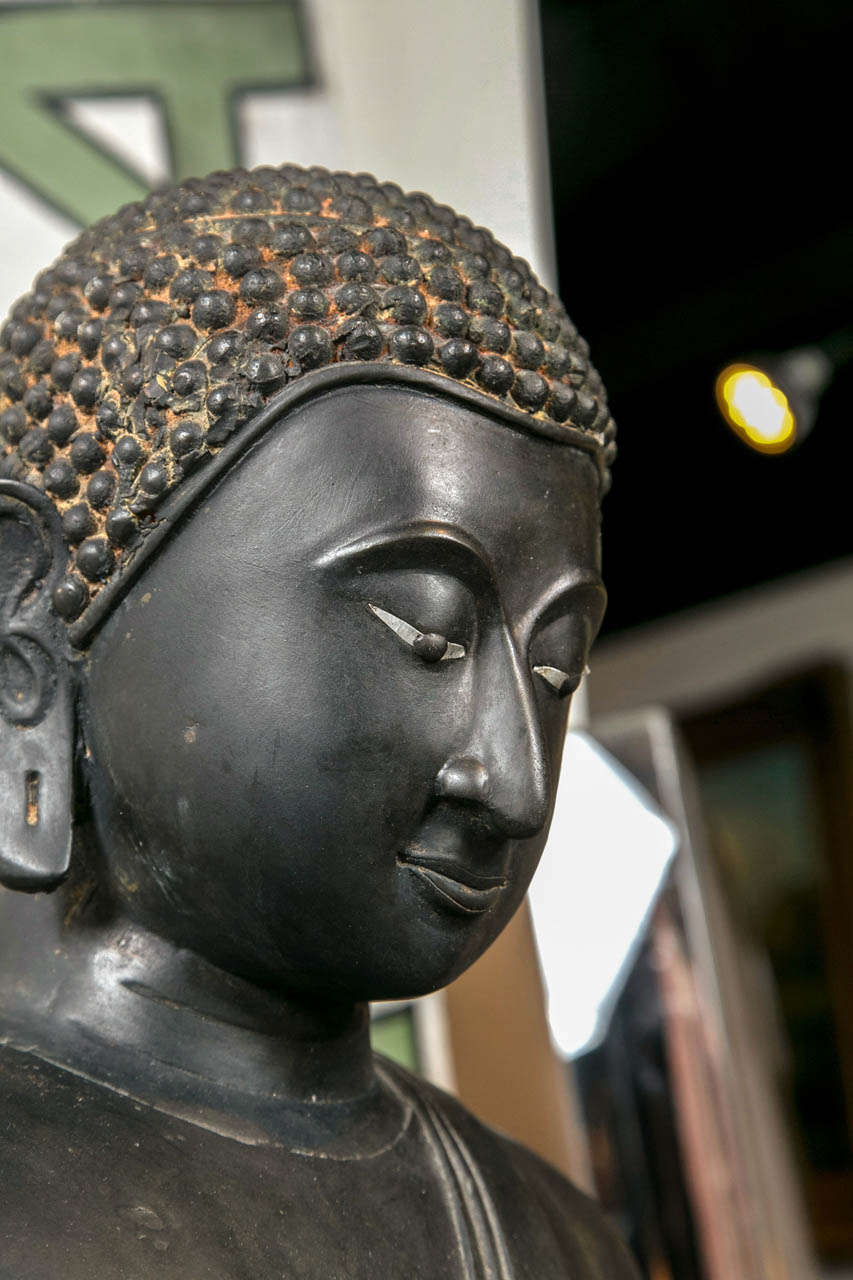 19th Century Antique Thai Bronze For Sale