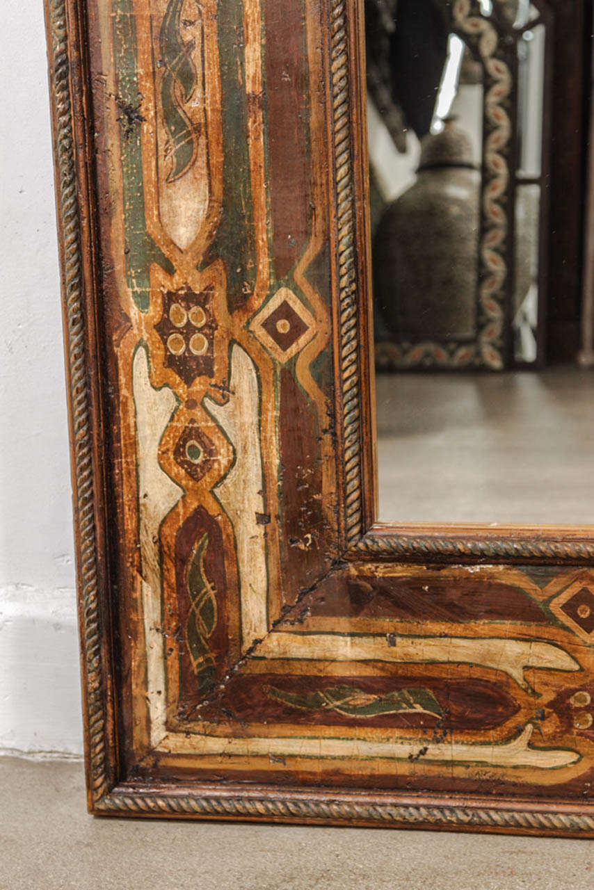 Rectangular Mirror, Large Spanish Style In Good Condition In North Hollywood, CA