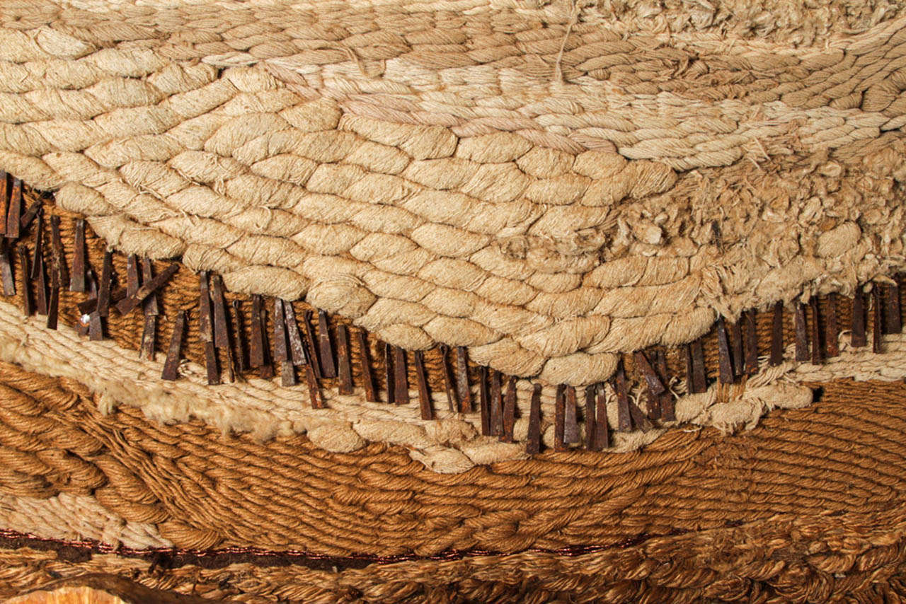 Romeo Reyna Colgante Textil c.1970's Estadounidense