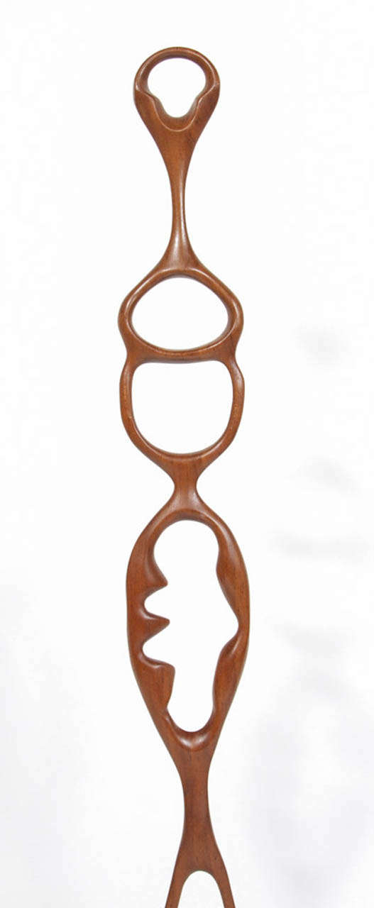 Late 20th Century Direct carved wood sculpture by Donald Saxby 