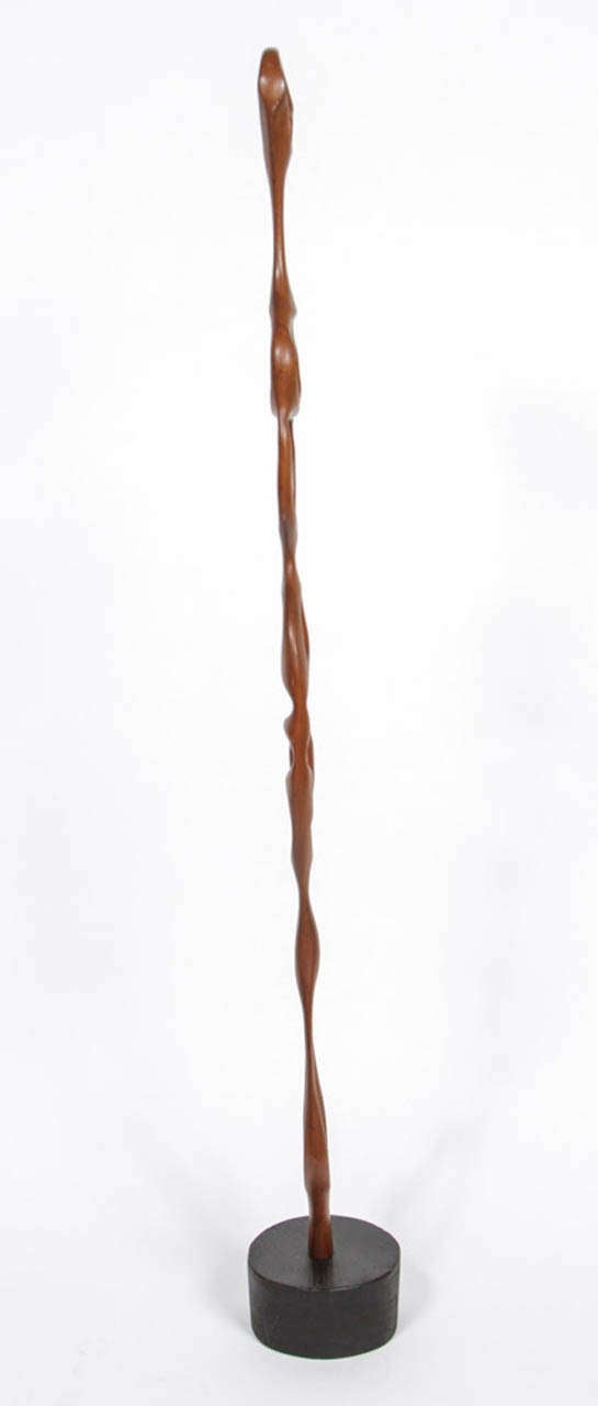 Direct carved wood sculpture by Donald Saxby 