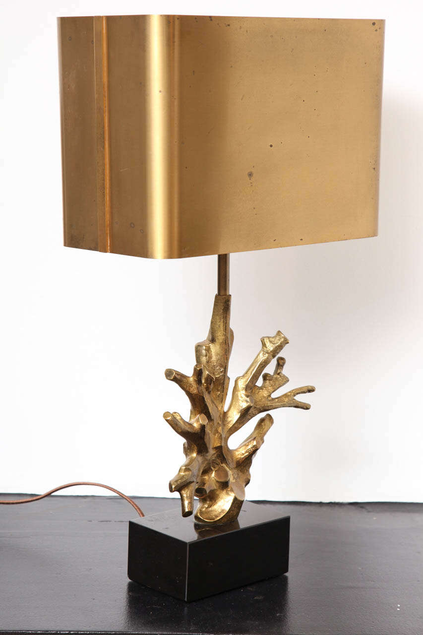 Maison Charles Bronze Lamp In Excellent Condition For Sale In New York, NY