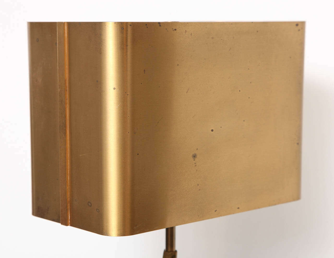 Mid-20th Century Maison Charles Bronze Lamp For Sale