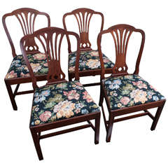 Set of Four Georgian Style Chairs 3