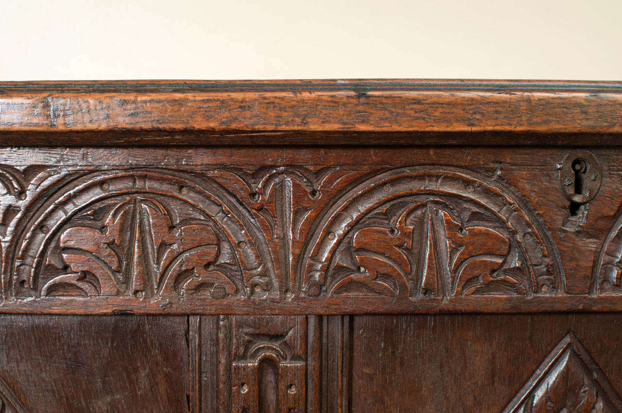 English Jacobean Coffer or Chest