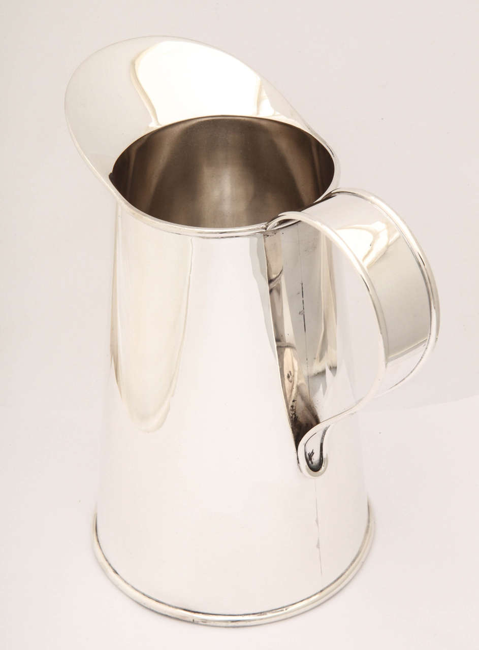 Mid-20th Century Cartier Sterling Cocktail Jug