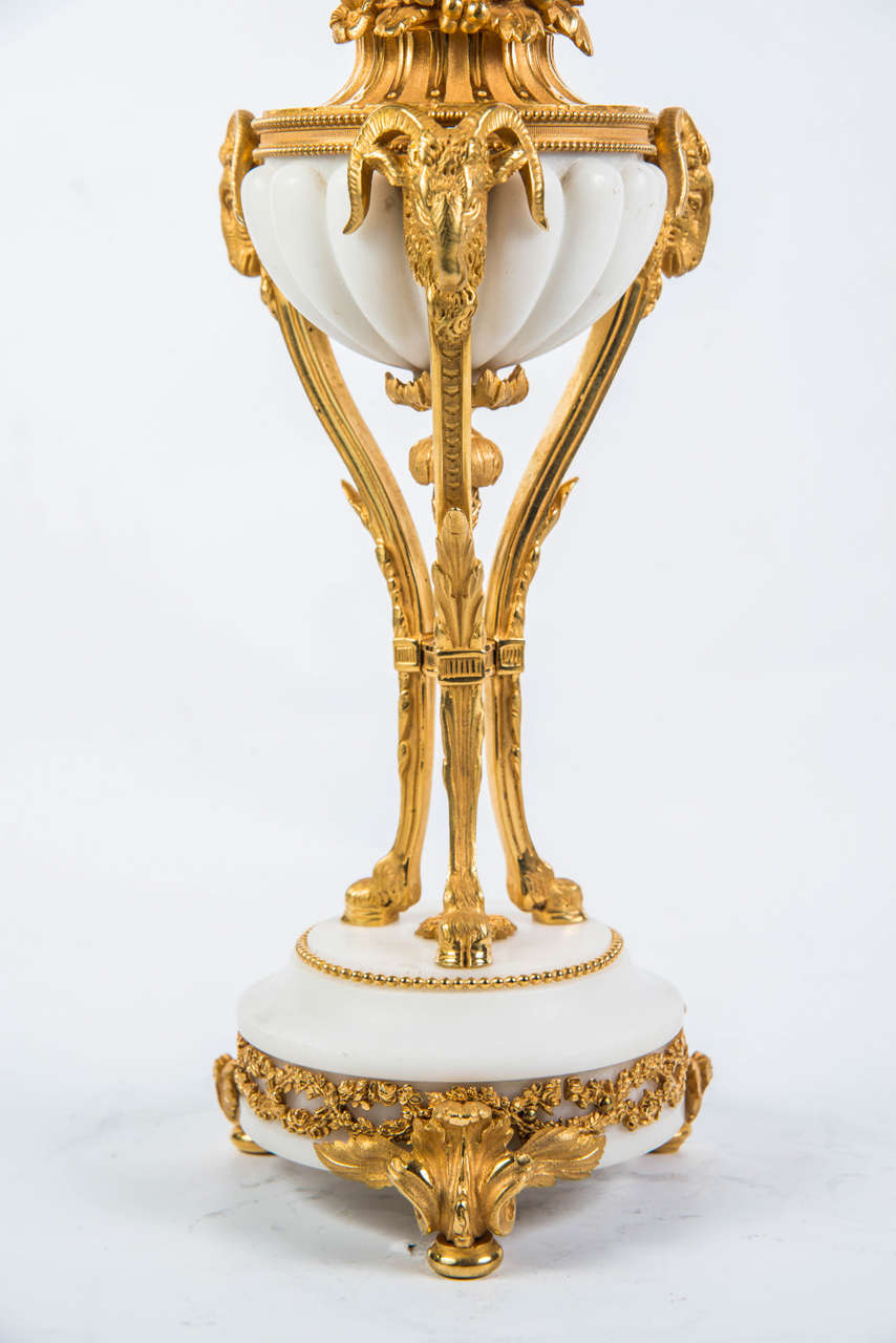 Louis XVI Pair of Gorgeous Candelabras For Sale