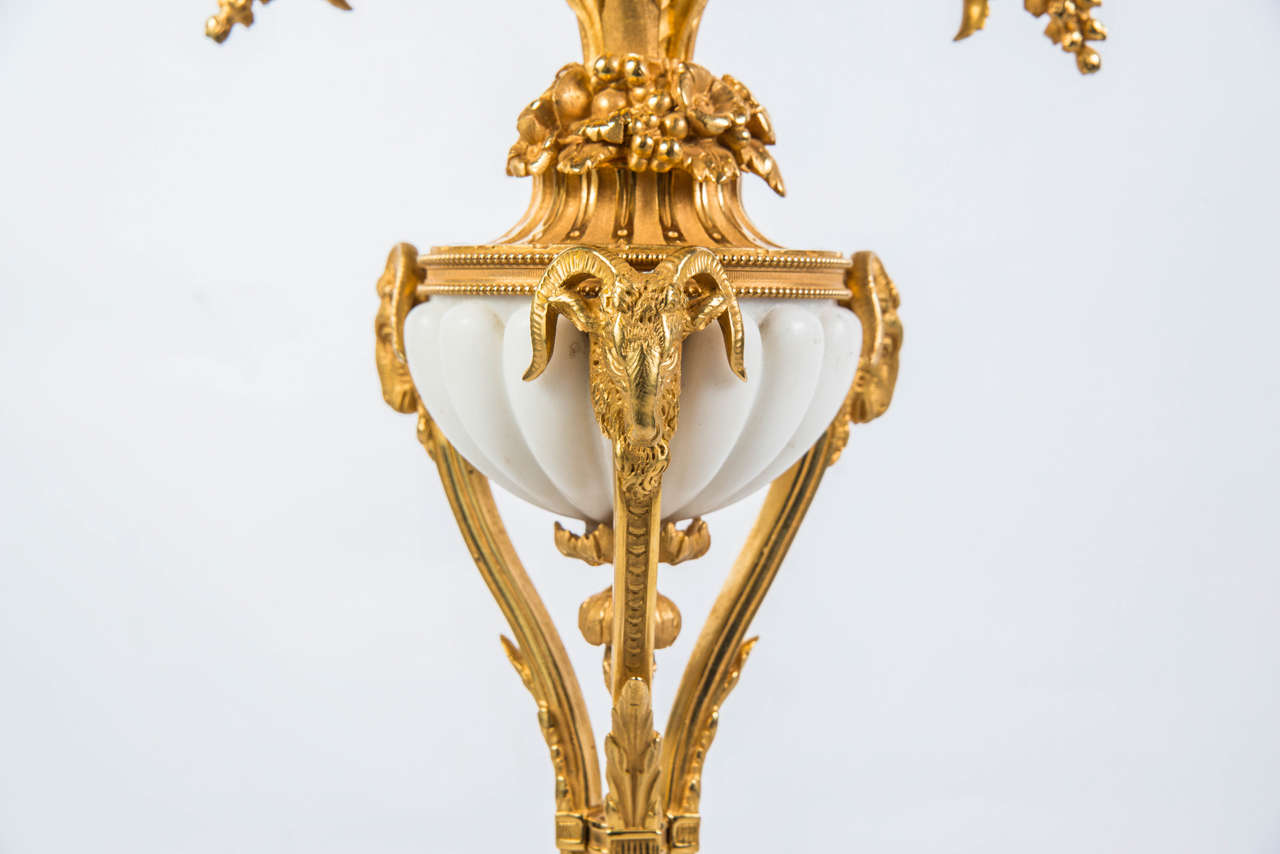 European Pair of Gorgeous Candelabras For Sale