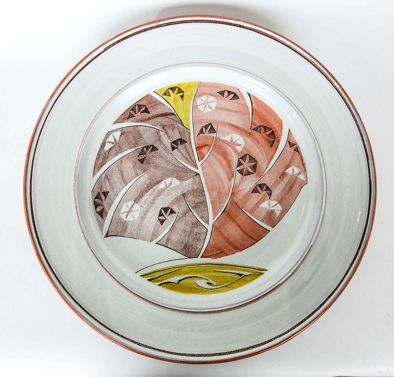 Modern Pair of Aldermaston Plates For Sale