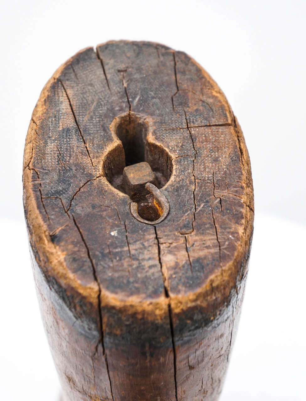American Old Wooden Foot or Boot Form For Sale