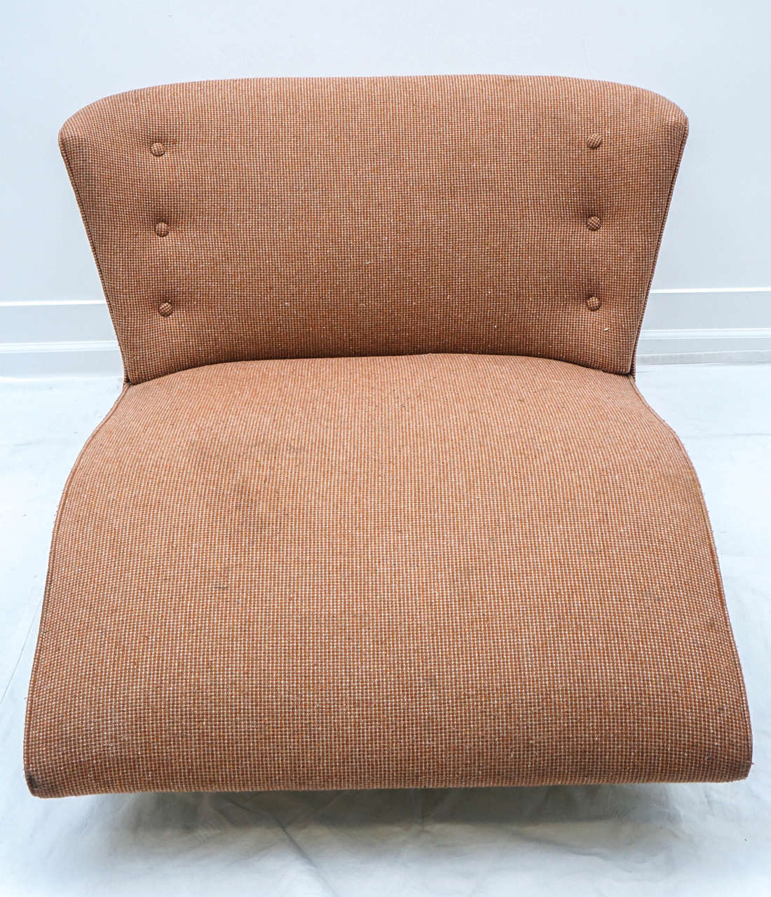 1950s Curvy Chaise Lounge after McCobb or Probber at 1stdibs