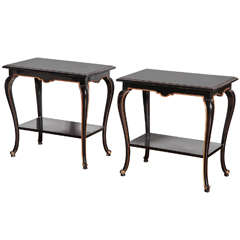 Pair of Louis XV Style Etagere Tables by Maison Jansen, France, circa 1955