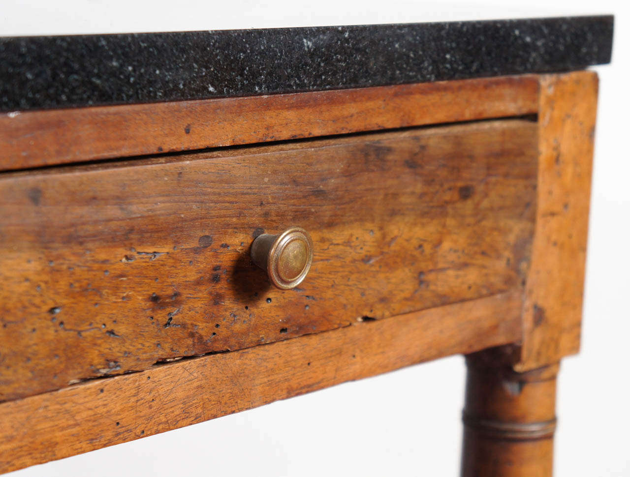 French Restoration Style Walnut Desk 3
