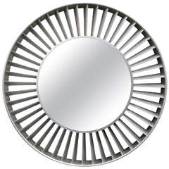 Vintage Aviation Engine Mirror