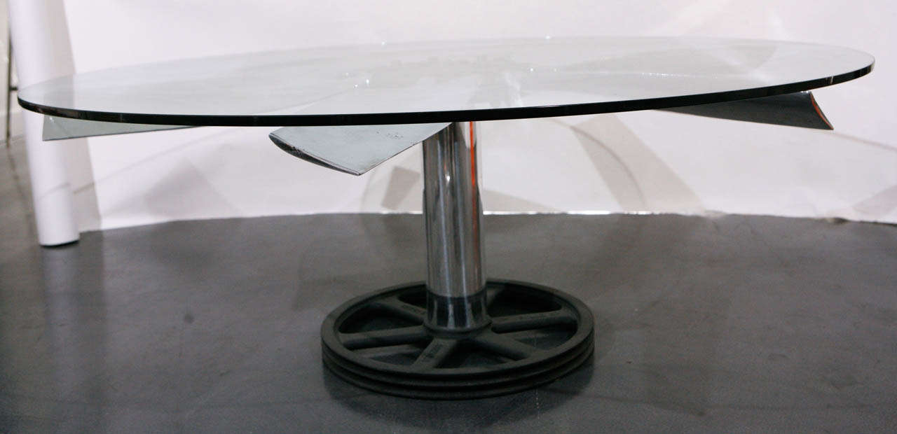 Propeller Coffee Table For Sale at 1stDibs airplane propeller coffee