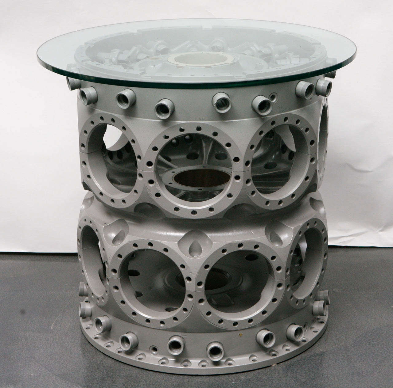 Vintage Aviation Engine Side Table For Sale at 1stDibs | aviation side ...