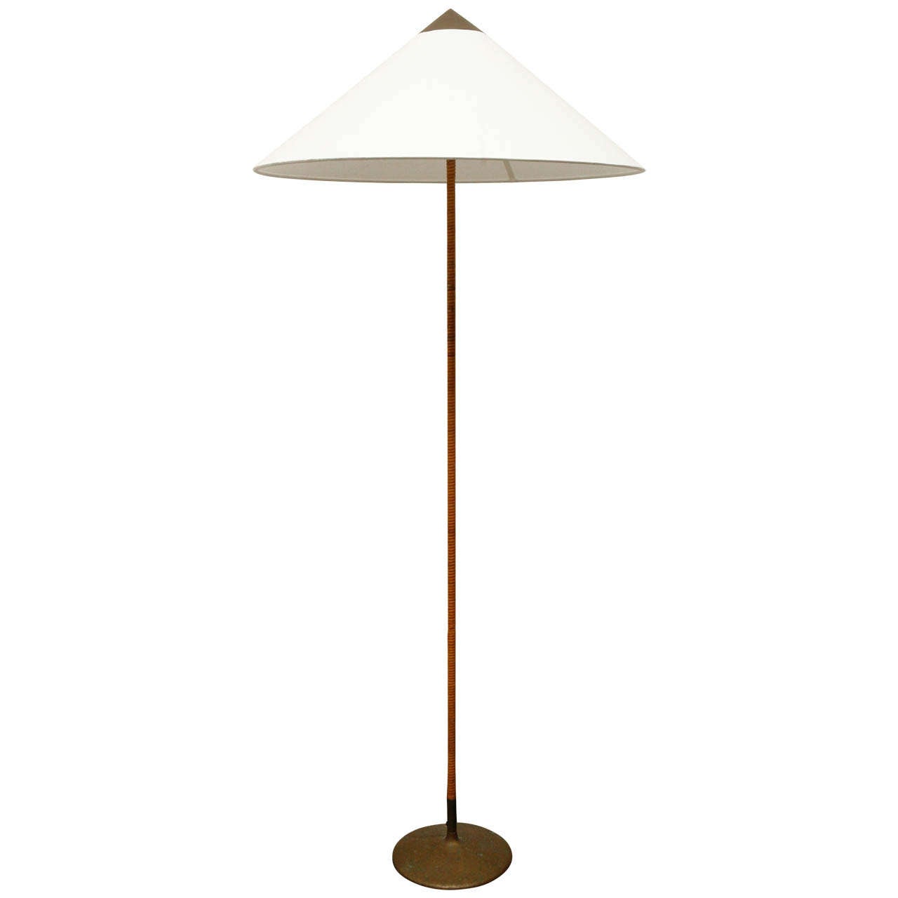 Lampada da terra Paavo Tynell d'epoca, modello 9602