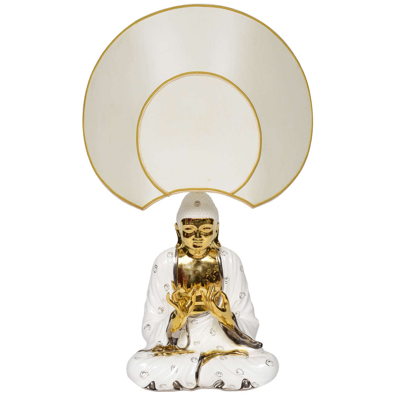 Whimsical Buddha Lamp by Idealux 'Signed'